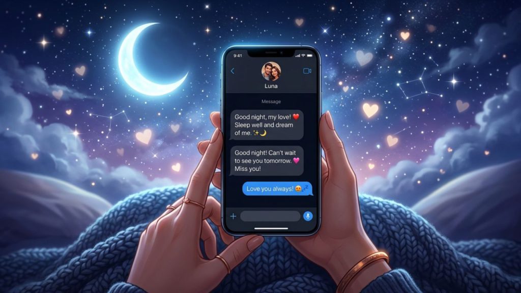 Cute Good Night Messages for WhatsApp
