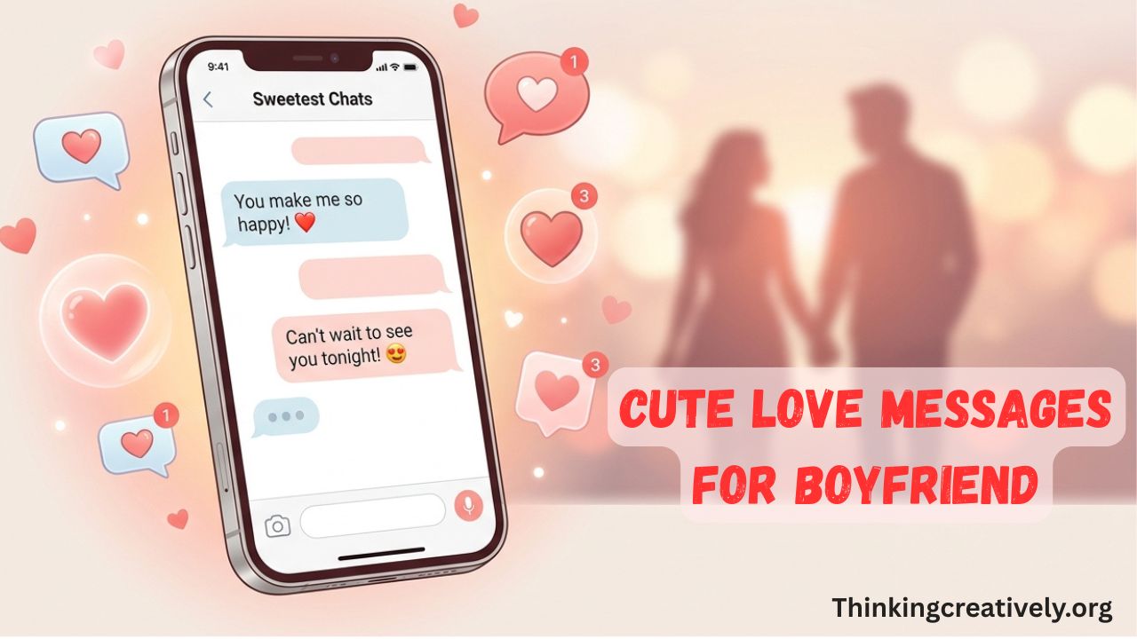 Cute Love Messages for Boyfriend