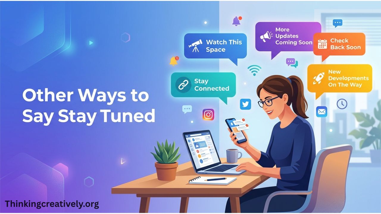 Other Ways to Say Stay Tuned